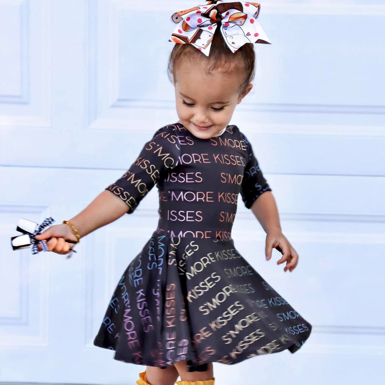 Personalized Twirl Dress - Scratch Off Ombre