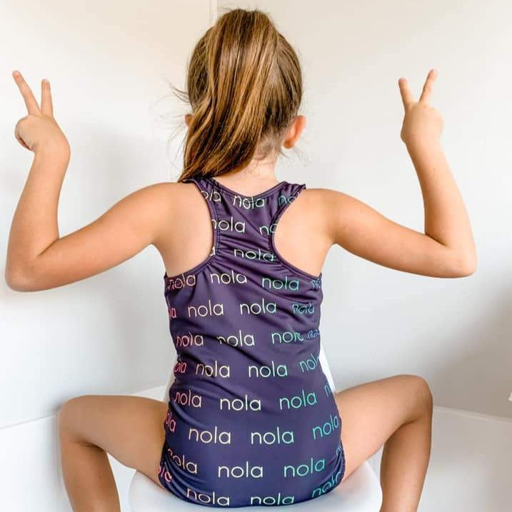 Personalized Swim + Tumble - Scratch Off Ombre