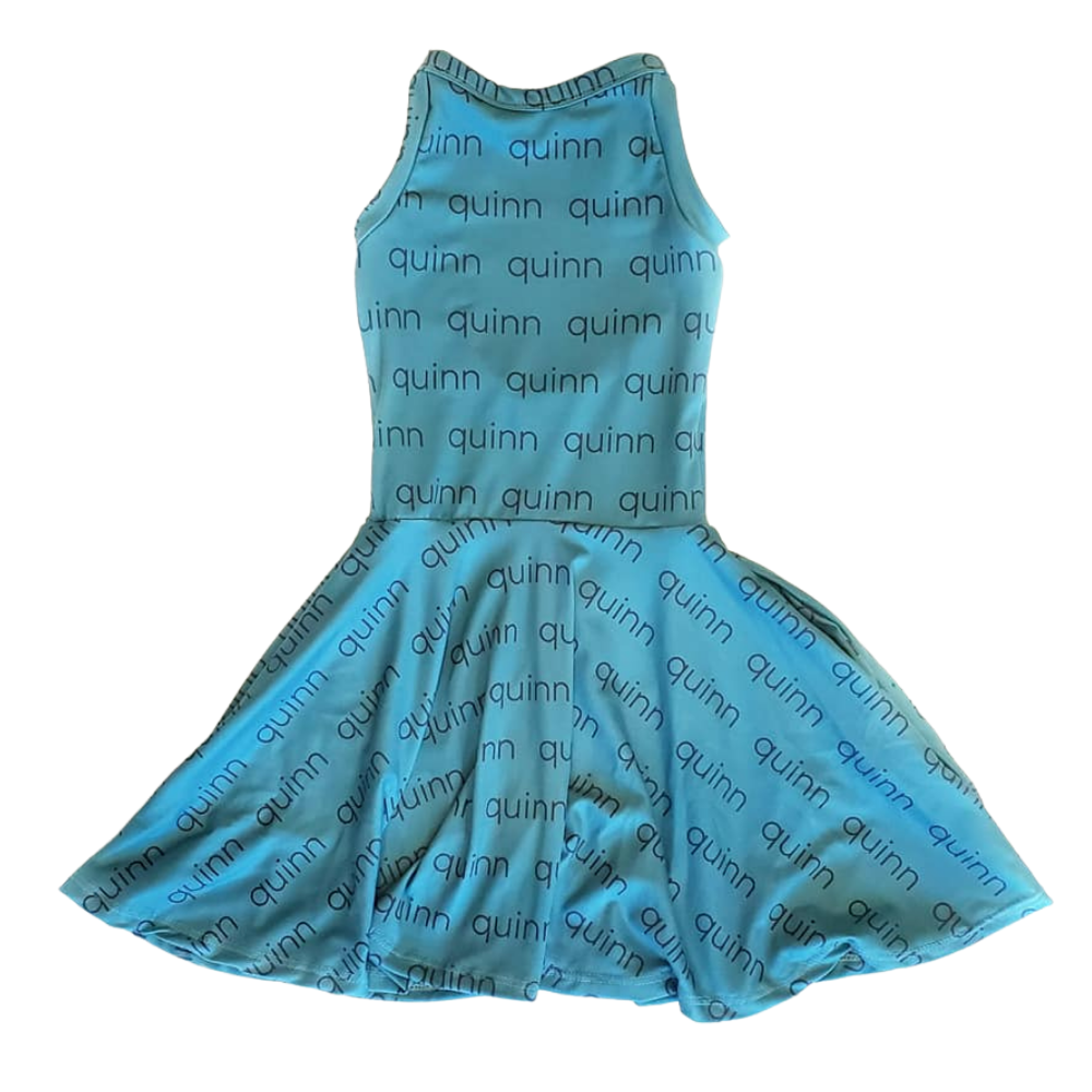 Personalized Twirl Dress - Color Burn