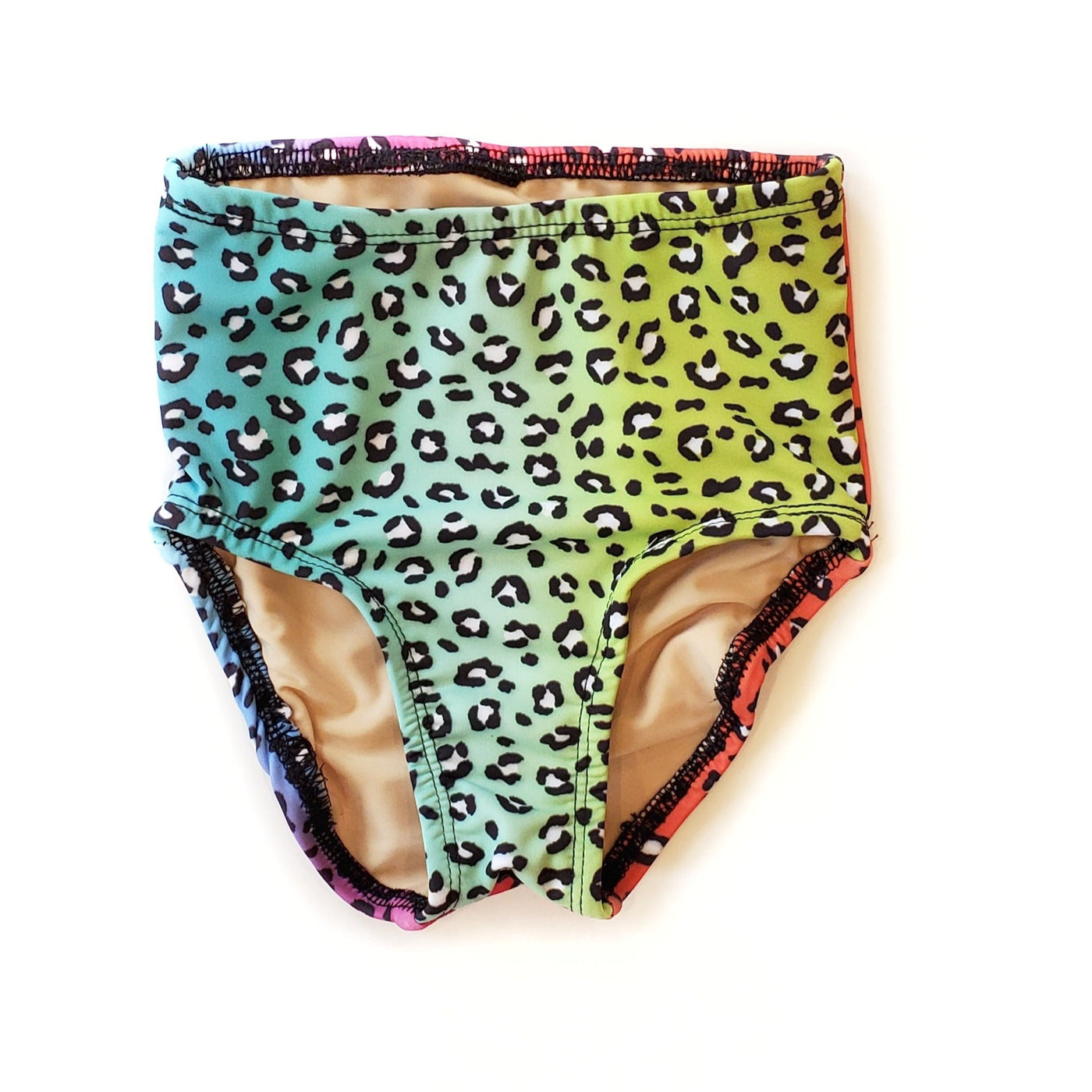 LT Signature Leopard Print Swim Bikini Bottom