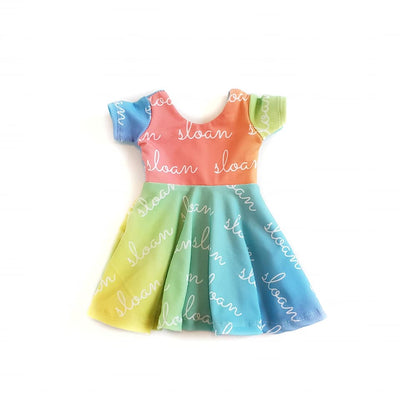 Personalized DOLLY Twirl Dress - 18”