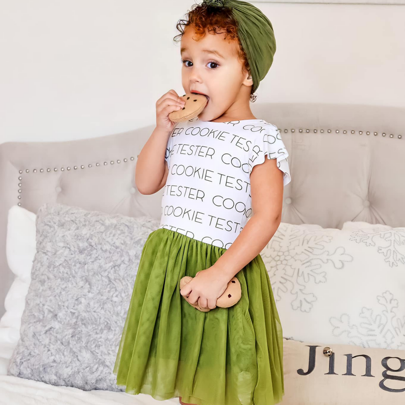 Personalized Tulle Dress - Color Text