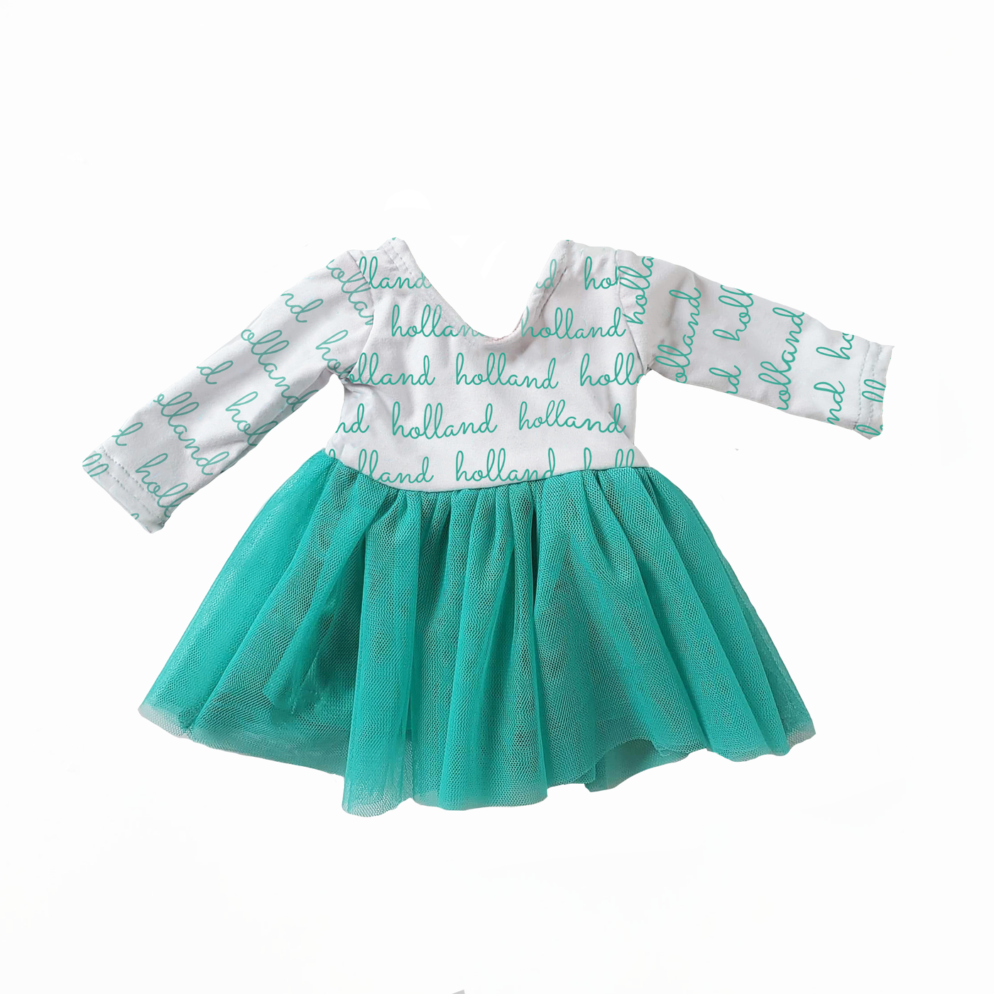 Personalized DOLLY Tulle Dress - 18”